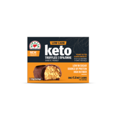 Vitalia Keto Low Carb Truffles Dark Chocolate & Peanut Butter 72g