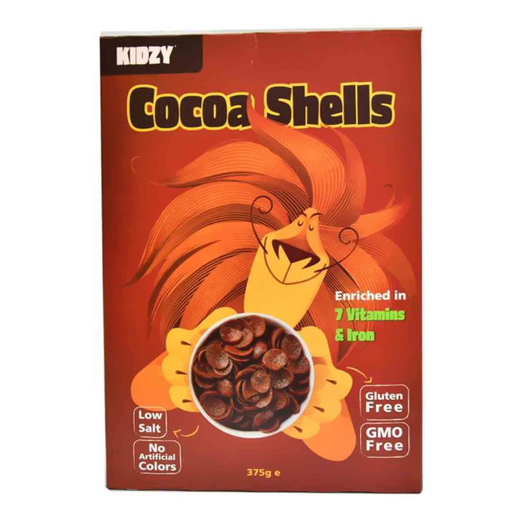 Kidzy Gluten Free Cocoa Shells 375g