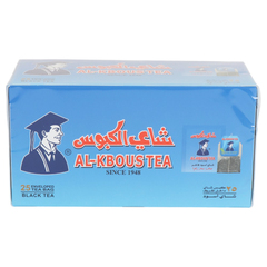 Al Kbous Black Tea 25Tea Bags