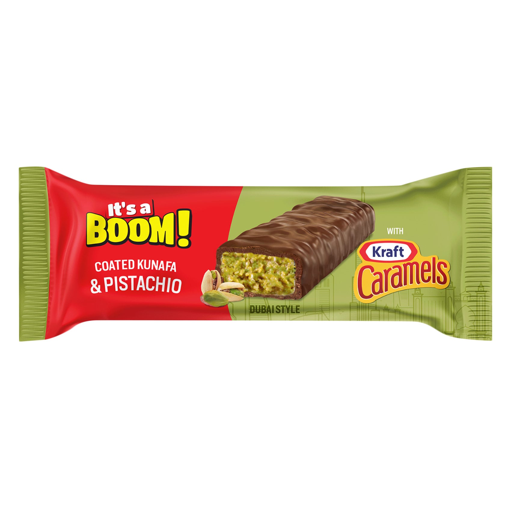 It'S A Boom - Dubai Style Kunafa & Pistachio Bar, 40g