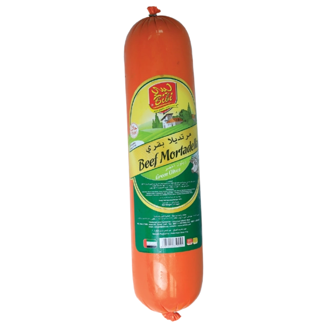 Bibi Beef Mortadella Olive Low Fat 2.0 KG