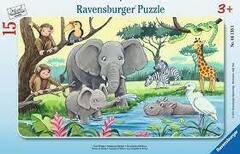 Ravensburger Animals of Africa Puzzle 15 Pieces