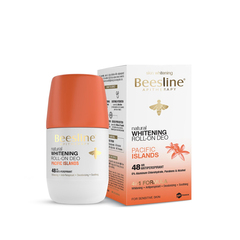 Beesline Natural Whitening Roll On Deodorant Pacific Islands Anti Perspirant 50ml