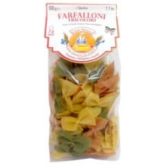 Cara Nonna Farfalloni Tricolori 500g