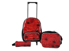 Roco Spider Web 3-in-1 Value Set Trolley Bag with Accessory 16"