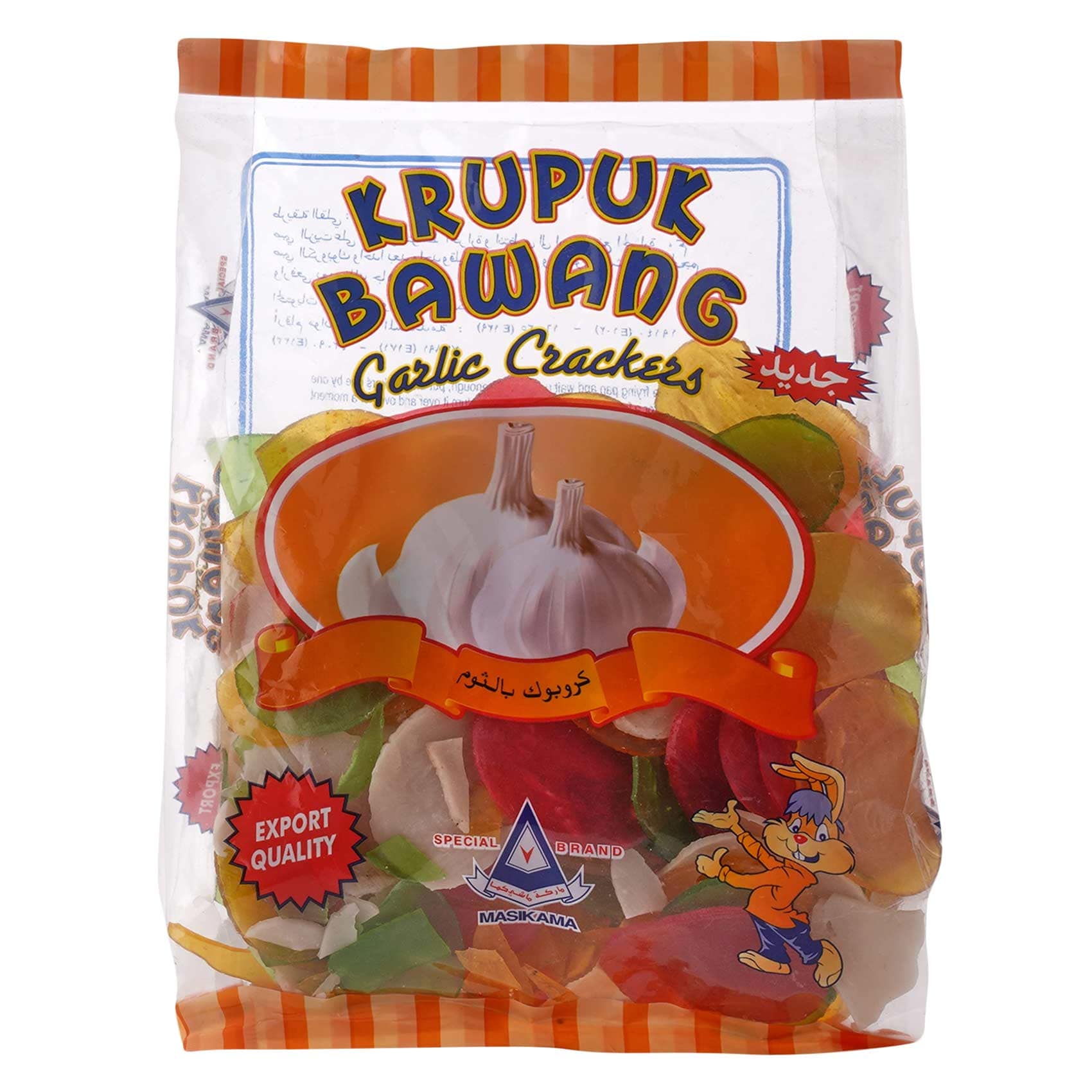 Masikama Krupuk Bawang Garlic Crackers 200g
