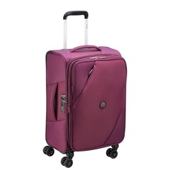 Delsey Maringa 4 Wheels Trolly Case 55Cm Purple 1pc