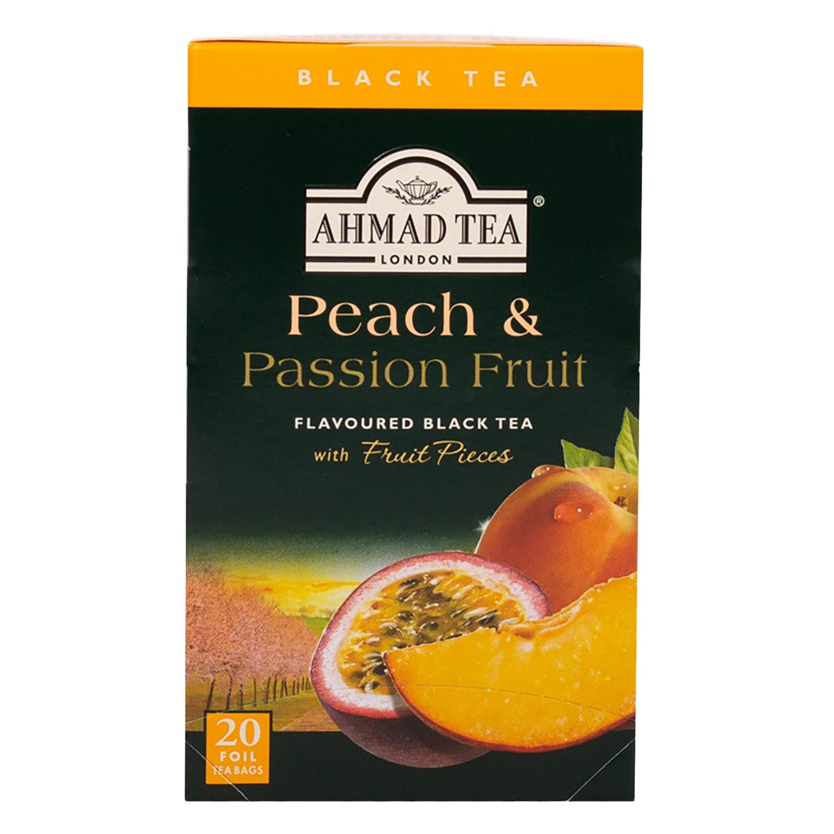 Ahmad Tea Peach & Passion Fruit 20 Tea Bags