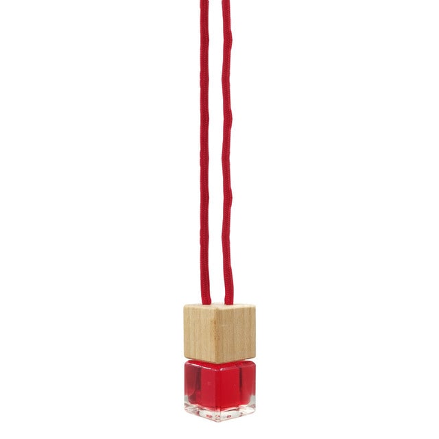 Hanging Car Air Freshener for Rearview Mirror - Portable Long-Lasting Scent Multi-Use for Car, Home, Office, Bedroom, and Kitchen Car Air Freshener for Rearview Mirror (Strawberry)