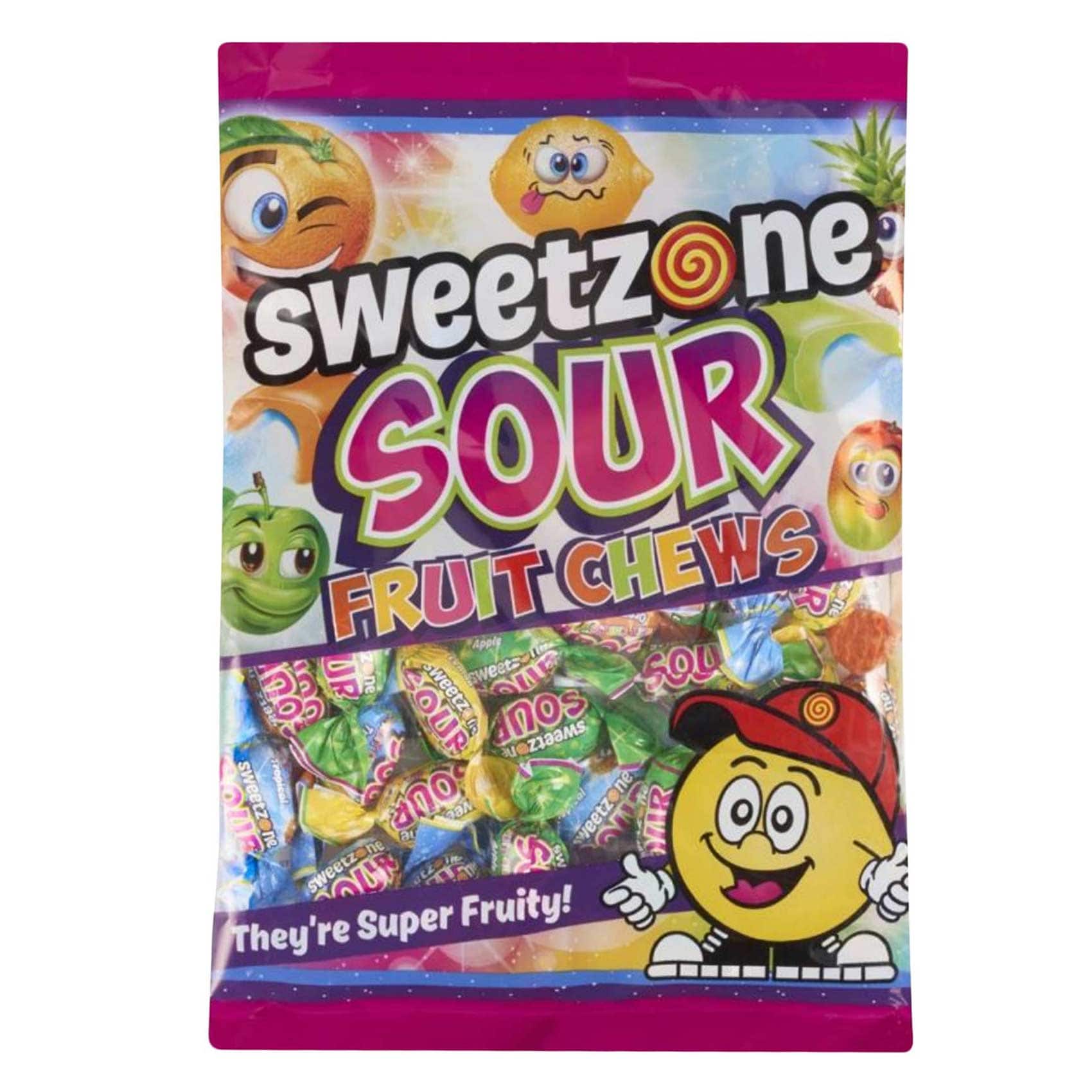 Sweetzone Sour Fruit Chews Candy 180g