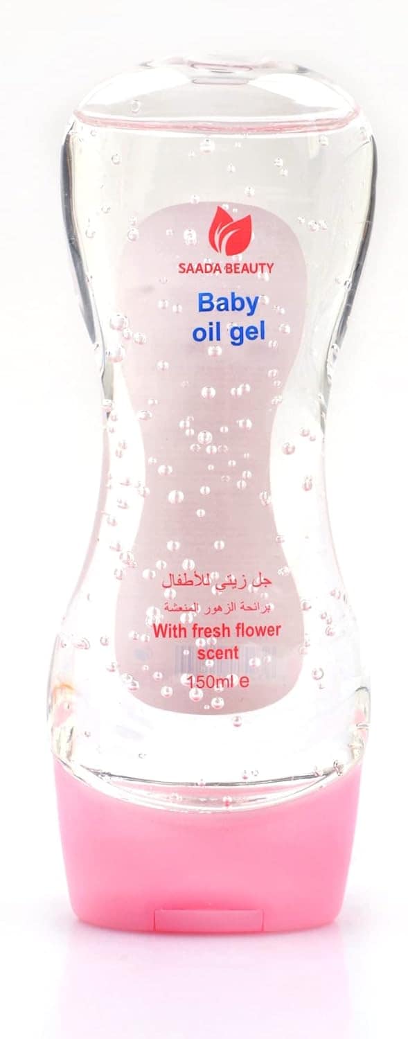 Saada Beauty Baby Gel Oil Fresh Flower Scent, 150ml