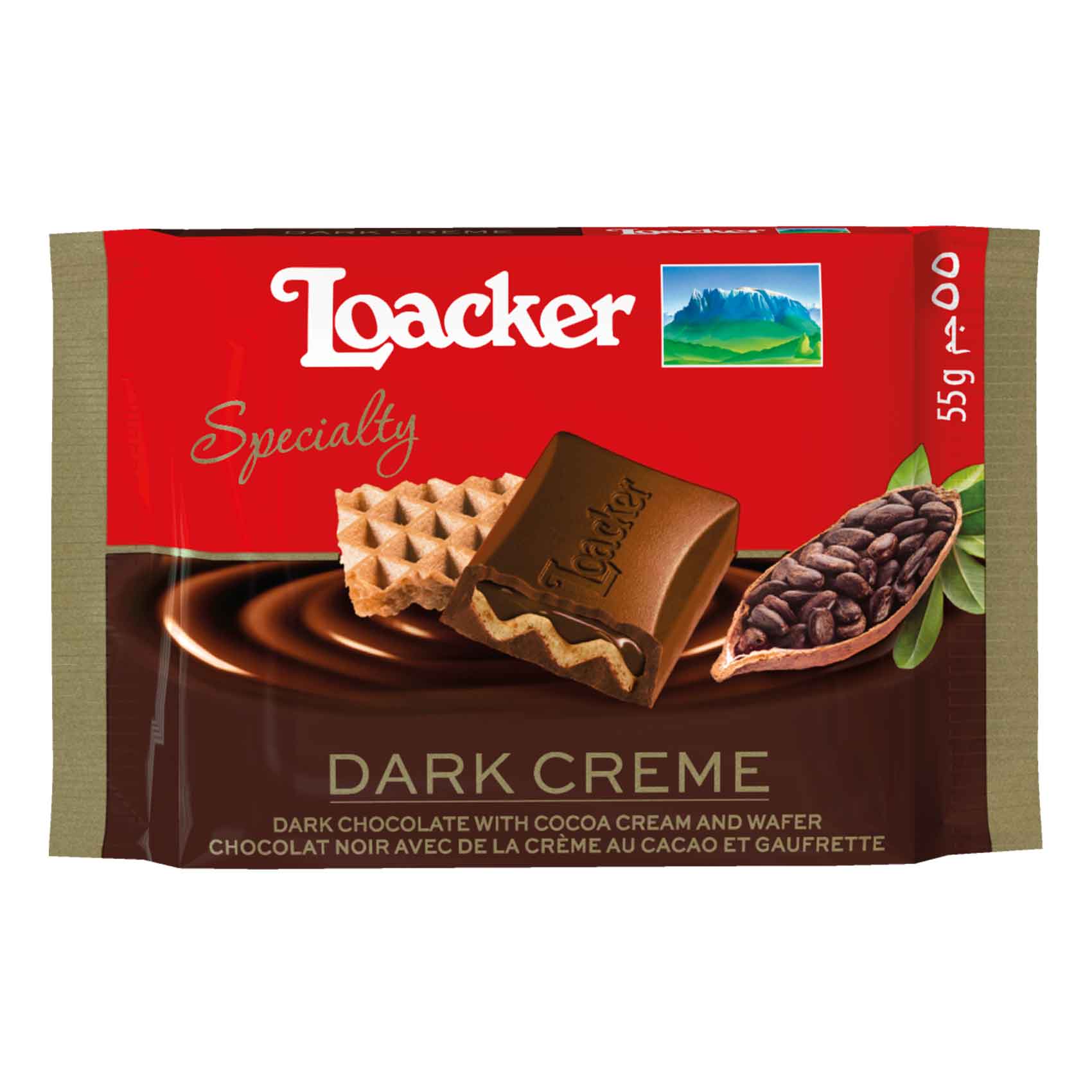 Loacker Chocolate Dark 55g