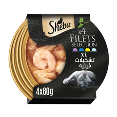 Sheba Cat Food Selection 4*60g