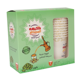 Instant Arabic Coffee Cardamom-12×5G