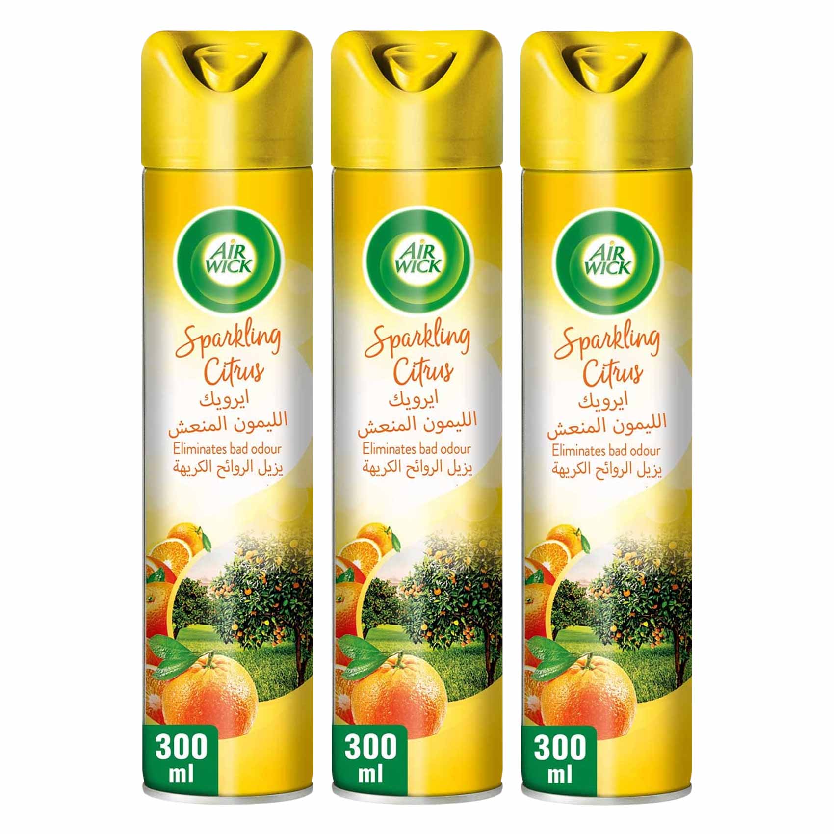Air Wick Air Freshener Citrus 2+1 Value Pack 300ml