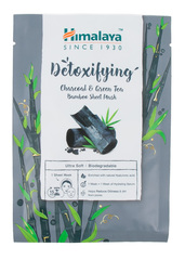 Himalaya Detoxifying Charcoal & Green Tea Bamboo Sheet Mask 30ml