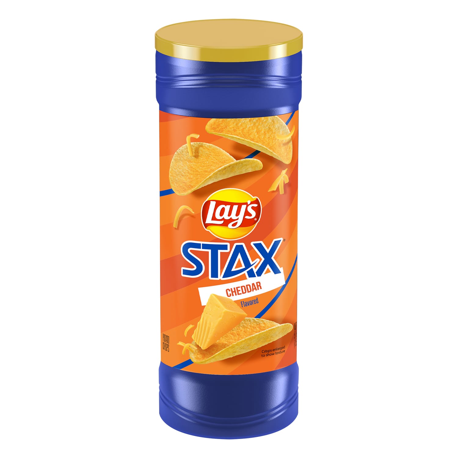 Lay's Stax Cheddar Potato Crisps 155.9 g