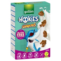 Gullon Gluten Free Hookies Sharkies Chocolate Cereals 250g