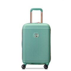 Delsey Freestyle 55cm 4 Double Wheels Expandable Trolley Case Sky Almond