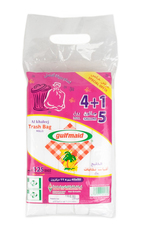 Gulfmaid Trash Bag Rolls 5 Gallons (Special Offers) 4+1Rolls