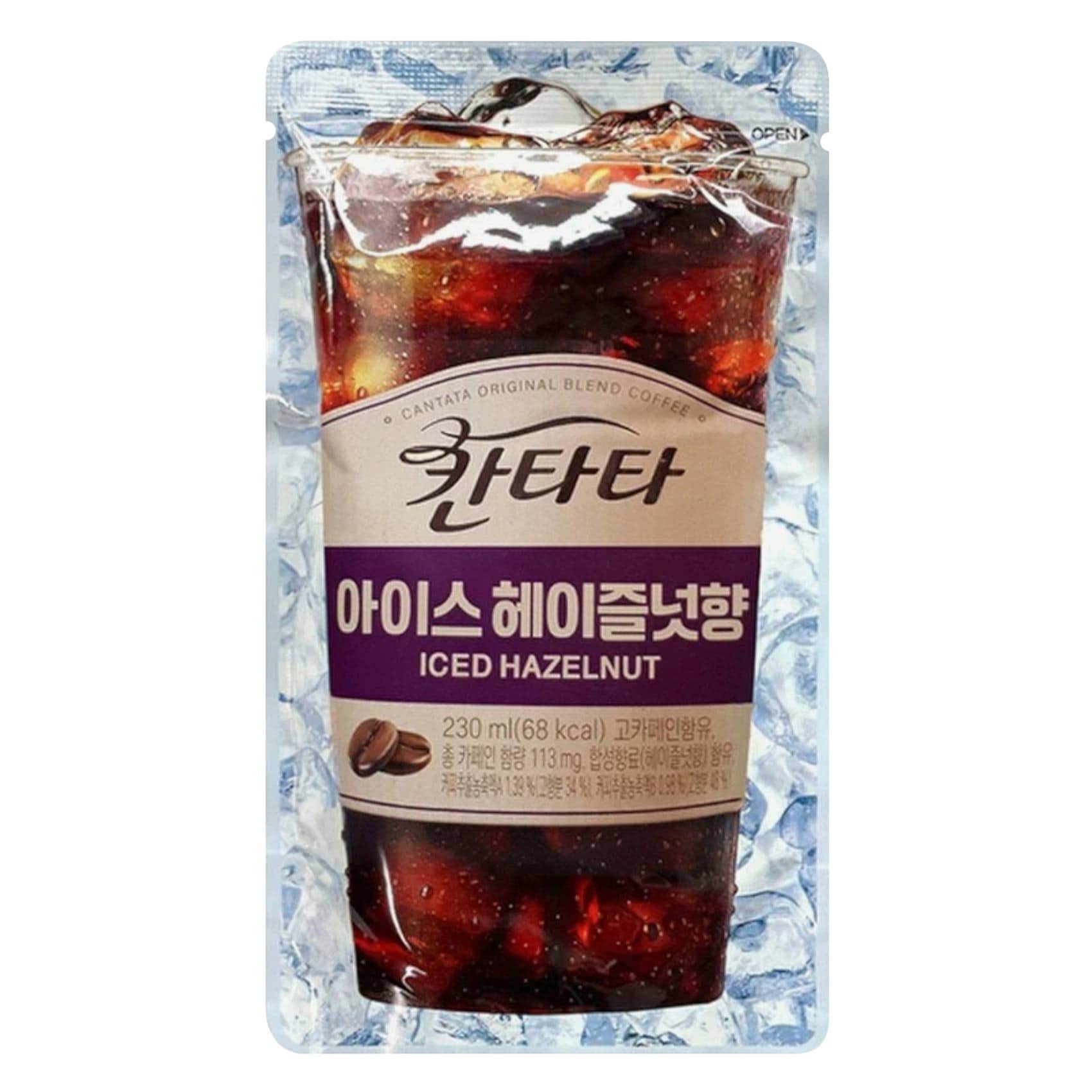 CANTATA ICED HAZELNUT 230ML