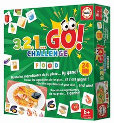 Educa Borras Challenge Food Puzzle 3,2,1... GO! 24 Pieces