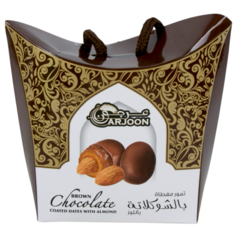 Arjoon Brown Chocolate Coated Dates with Almond 125g