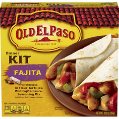 Old El Paso Dinner Kit Fajita 12.5oz