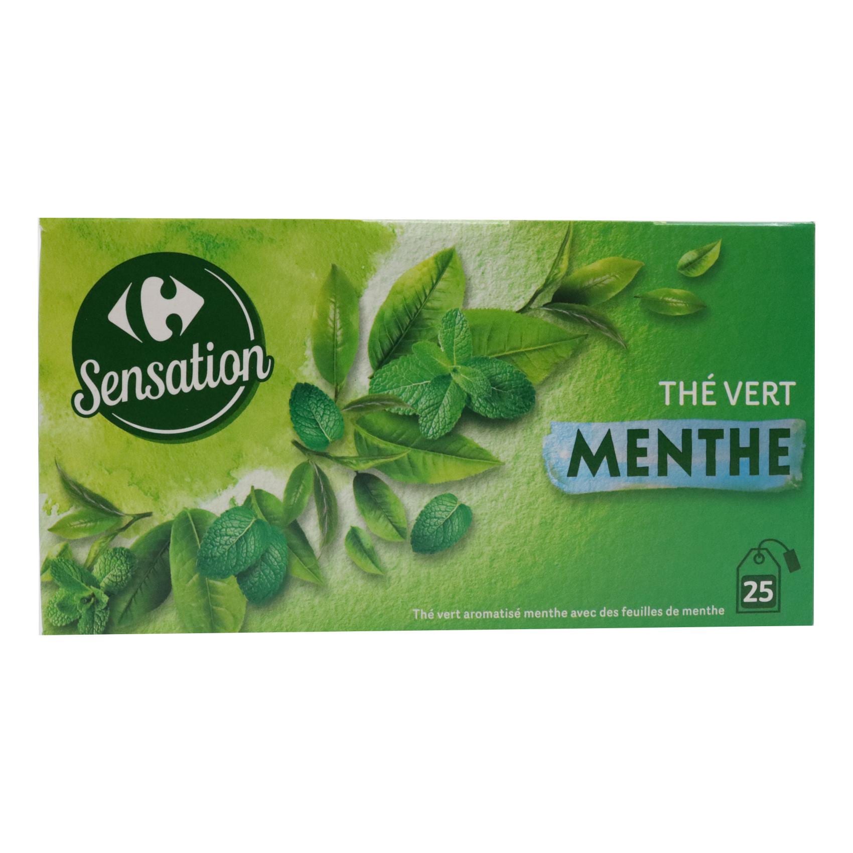 Carrefour Mint Green Tea 1.6g ×25 Bags