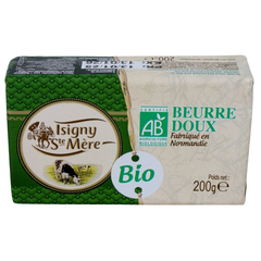 Isigny Sainte-Mère Unsalted Organic Butter 200g