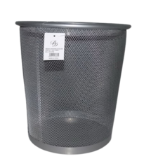 B & D Trash Can Middle Silver LD01-508B-1