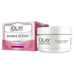 Olay Double Action Day Cream & Primer For Normal/Dry Skin 50ml