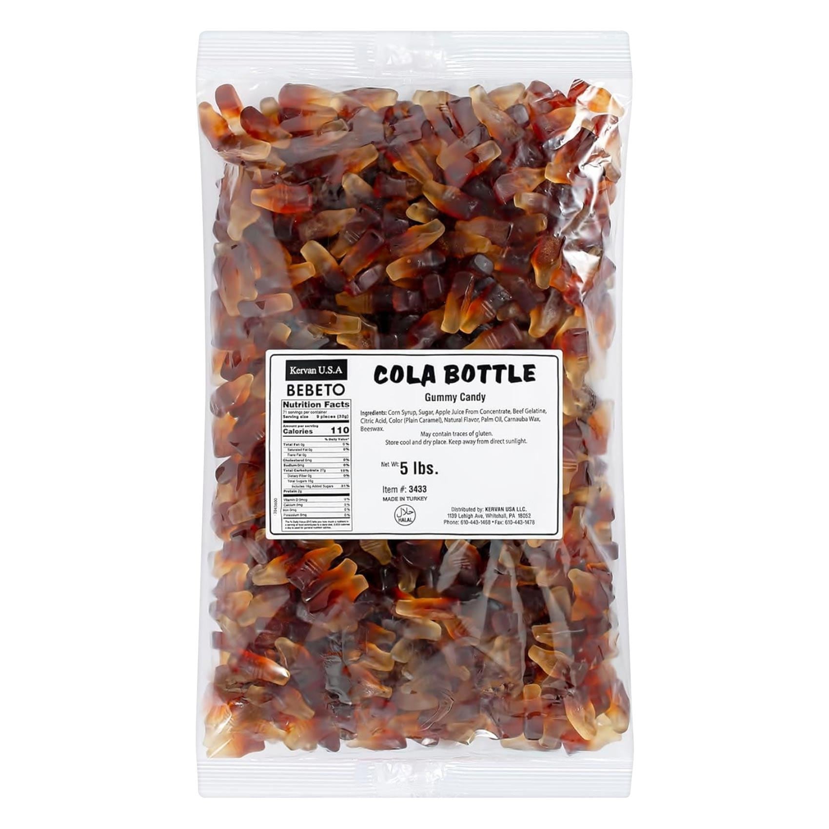 Bebeto Cola Gummy Candy 150g