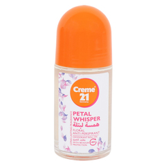 Creme 21 Petal Whisper Floral Anti-Perspirant Roll-On Deodorant 50ml