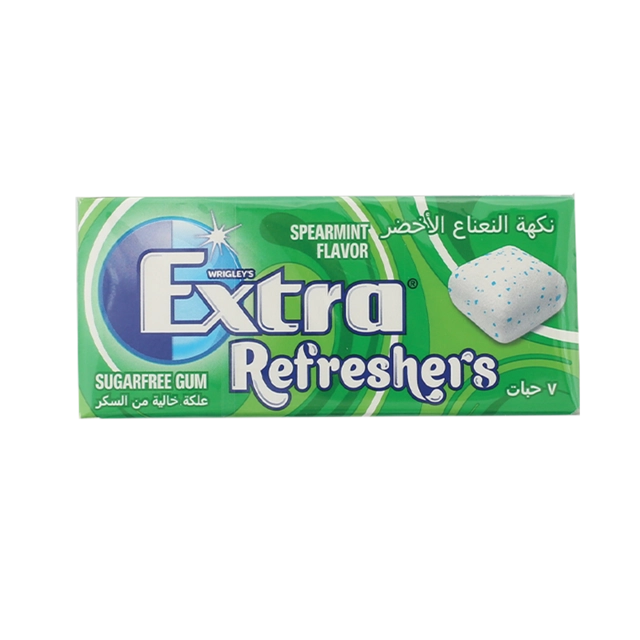 Extra Sugarfree Gum Spearmint Flavor-16 X 15.6 G