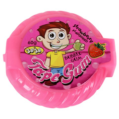 Jojo Tape Gum Strawberry Flavoured 60g