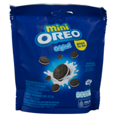Oreo Mini Original Biscuit with Vanilla Flavored Filling 61.3g