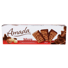 Amada More Wafer with Hazelnut and Hazelnut Cream 100g