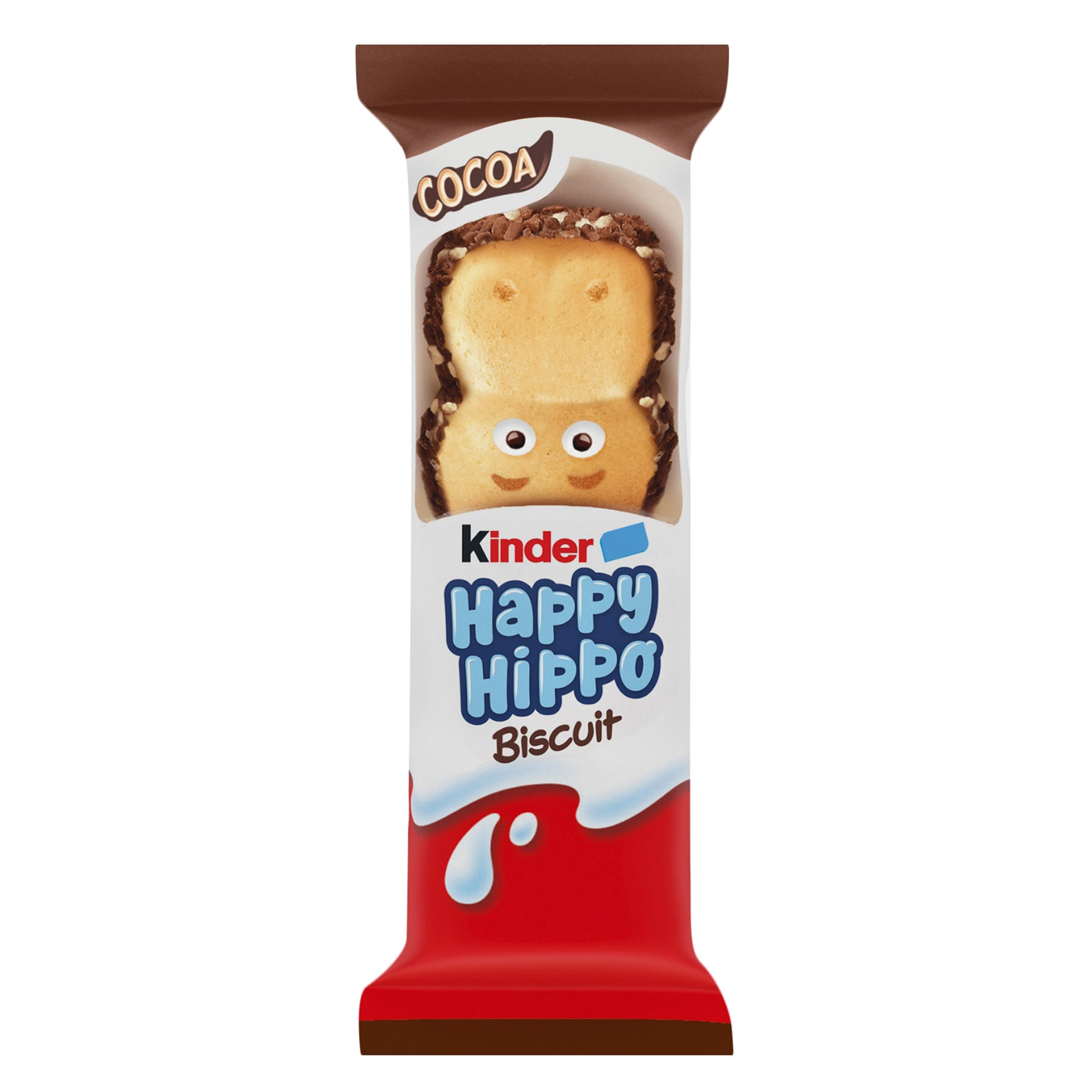 Kinder Happy Hippo Biscuits with Double Cream Filling 20.7g
