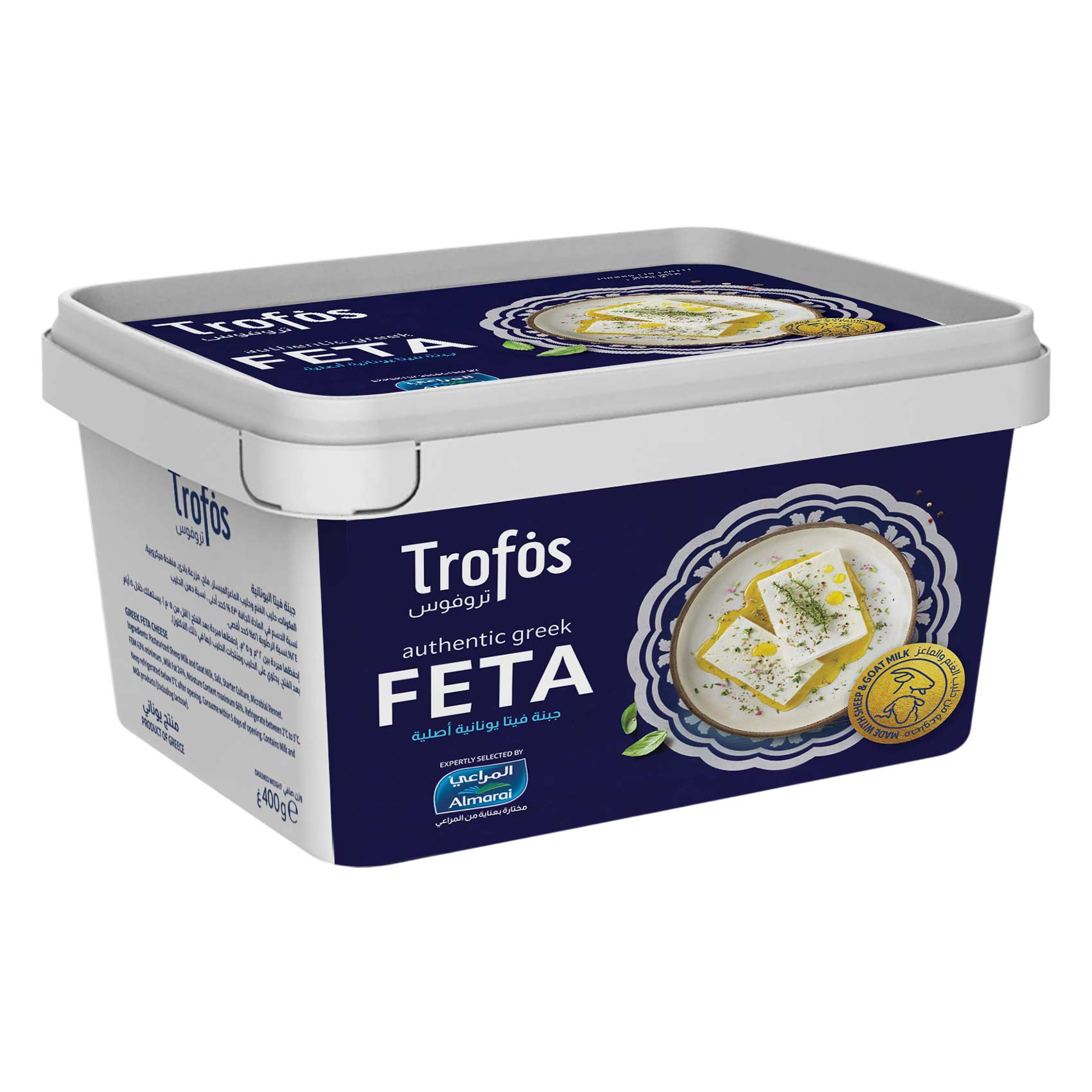 Almarai Trofos Greek Feta Cheese 400g
