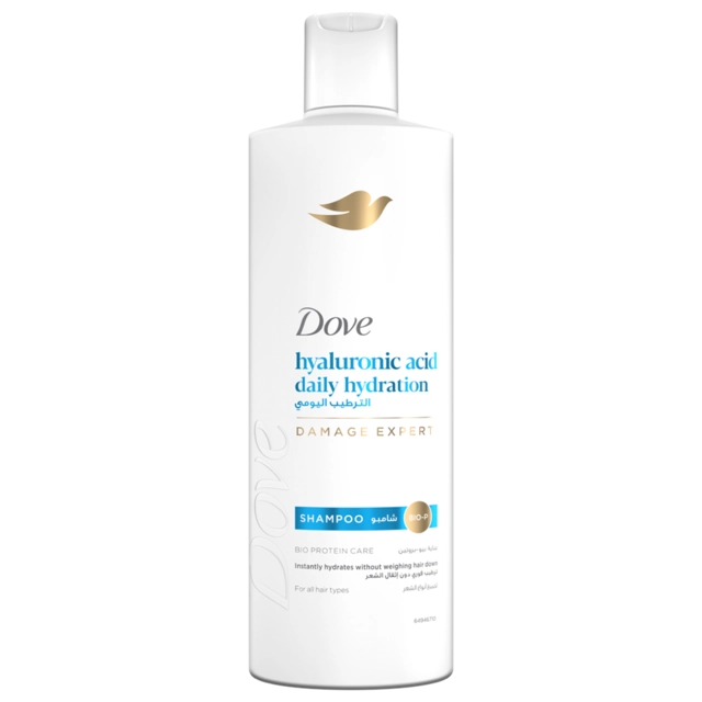 Dove Shampoo, Daily Hydration, 400ml