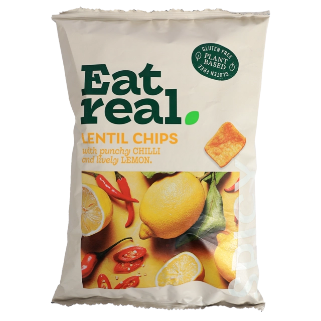 Lentil Chips Chilli Lemon
