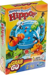 Hasbro Elefun & Friends Hungry Hungry Hippos Grab & Go