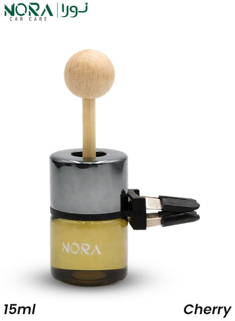 NORA Car Vent Air Freshener Cherry 15ml Essential Oil Diffuser with Clip Design