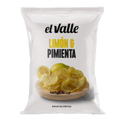 El Valle Lemon & Pepper Potato Chips 130g