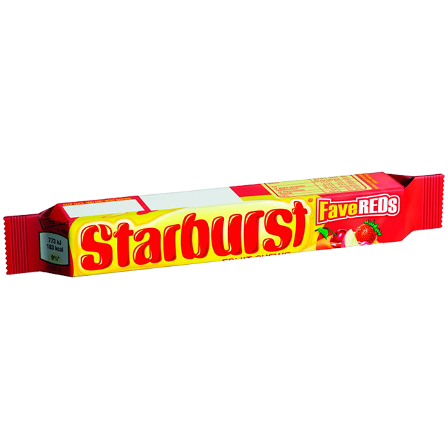 Fave Reds Fruit Chews Gummy Candy 45 G