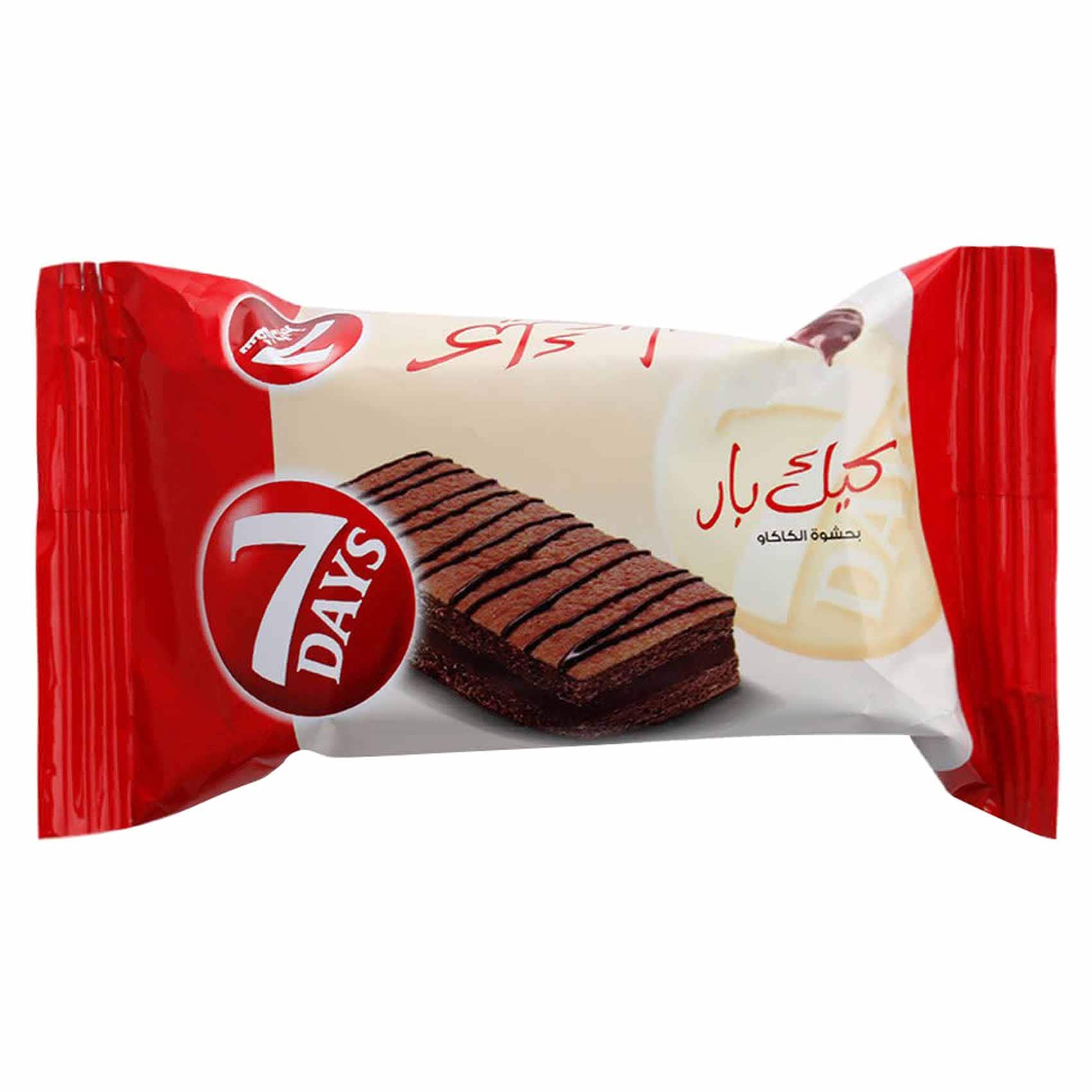 7 Days Cocoa Cream Cake Bar 25g