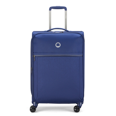Delsey Brochant 2.0 67cm 4 Double Wheels Expandable Trolley Case Blue