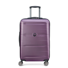 Delsey Comete + 4 Wheel Trolley Case 55cm Purple