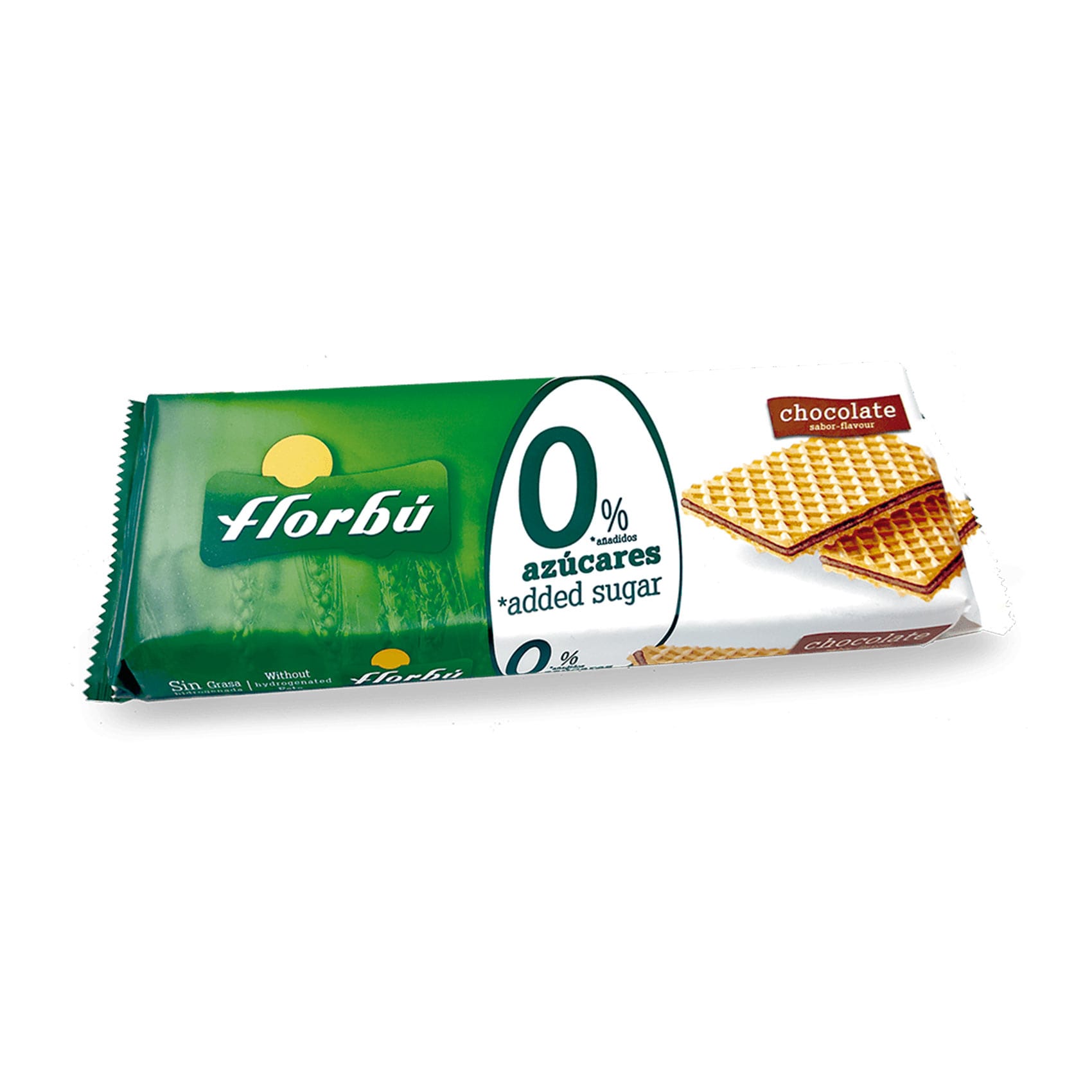 Florbu Chocolate Wafer No Added Sugar 160g